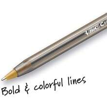 BIC Cristal Xtra Bold Ballpoint Pens, Bold Point (1.6mm), NEW ASSORTED COLORS, 48 Pack-920054 - 240包 - 查看 8