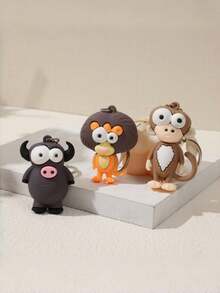 Porte-clés décoratif pendentif de dessin animé, polyvalent et mignon