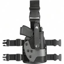Gun Flower Universal Drop Leg Holster For  17 19 22 23 26 Gen3-5, Taurus G2C G3C G3 XL, Beretta 92FS PX4 APX, M&P 9MM Compact, Canik TP9 SF Elite, CZ P07 P09 P10C, Adjustable Thigh Platform – No Optic/Laser - default - View 1
