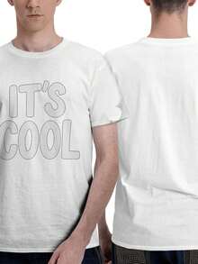 Summer Men's T Shirt Casual Round Neck Loose Tops Color Contrast Print T Shirt For Men Funny 3D Tee Street Clothes