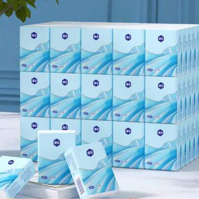 20 件/10 件迷你便携式纸巾手帕，3 层柔软纸巾，6 张/包，无芯，适合旅行、返校、婚礼、圣诞节