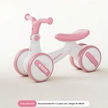 Andador e Brinquedo de Montaria B.Duck Baby - Carro de Empurrar Ajustável com 4 Rodas Anti-Tombamento, Certificado CE para 12-36 Meses (80-110cm), Capacidade de 25kg, Presente de Primeiro Aniversário/Natal