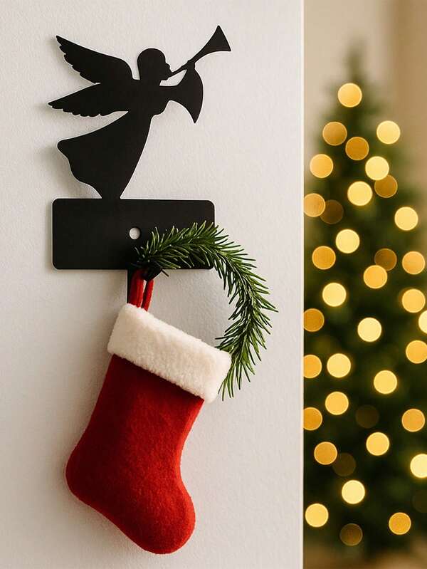 CIFbuy 1 Gancho de Parede de Metal - Ganchos Decorativos em Formato de Trombeta para Pendurar Copos, Chaves, Guarda-chuvas e Utensílios de Cozinha | Cabide Resistente para Sala de Estar, Quarto, Porta de Entrada e Armazenamento na Cozinha | Organizador Doméstico que Economiza Espaço, Adequado para Decoração Moderna