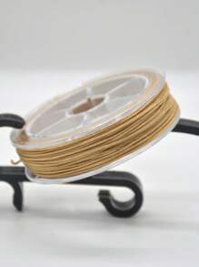 1 件 22 码/卷 0.8 毫米尼龙串珠尼龙绳 DIY 手链绳编织线流苏线珠宝制作工艺用品 - 串珠绳线