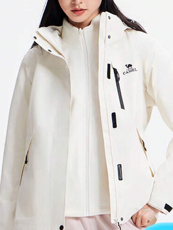 CAMEL CROWN Women's Hardshell Waterproof Outdoor Hiking Jacket