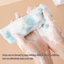 1 件/4 件去角质网状香皂收纳袋，加厚抽绳洁面泡沫袋，保持香皂清新洁净，适用于浴室、旅行、露营、大学宿舍、极简主义、学生、男士、女士、旅行配件、返校用品、宿舍必需品 - Multicolor - 查看 3