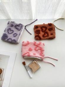 化妆包，适合婚礼和派对，化妆包，少女时尚礼物，旅行洗漱包，3D爱心图案化妆包，旅行化妆品收纳包，女士便携式化妆包，零钱包口红化妆品配件收纳包，女士旅行包，旅行洗漱包，包包，化妆包，化妆包，洗漱包，桌面收纳包，化妆包，化妆包，化妆袋，包包，梳妆台，化妆包，小化妆包，化妆袋，化妆包，大容量，大号化妆包，圣诞礼物，女士礼物创意