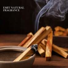 1pc/10pcs Home Purifying Magnetic Field Air Purifier, Imported Peruvian Palo Santo Wood Sticks, High Oil Old Growth Original Wood Sticks, Air Purifying, Smoke Cleansing, Aromatic Incense