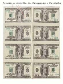 1/2/4/8 Packungen Dollar bedruckte Servietten, bringen Spaß in Ihre Küche oder Party mit diesen Fotorequisiten, Partydekoration, Partyartikel, Feiertags-Dekoration, Feiertags-Artikel, Küche, Bad, Zuhause, Haushaltswaren - Verschiedenfarbig - Übersicht 3