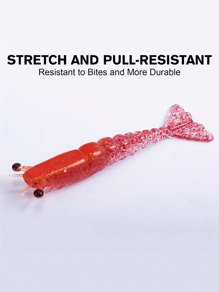 Goture 2件沉水铁甲虾仿生软虾盒套装Roady软饵淡水海钓饵料 - 彩色 - 查看 6