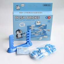 1 Set Mini Push Brick Game, Puzzle Desktop Game, Stress Relief Interactive Toy, Birthday/Christmas/Halloween Gift, Perfect Present - Multicolor - View 6