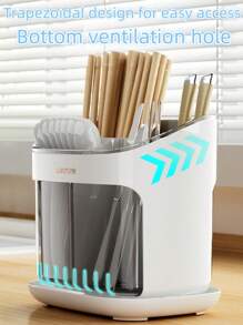 1 حامل أدوات المائدة، منظم أدوات متعدد الوظائف لأسطح المطبخ، رف شوكة وملعقة وسكين للحفلات، مصفاة أسطوانية لأدوات المائدة