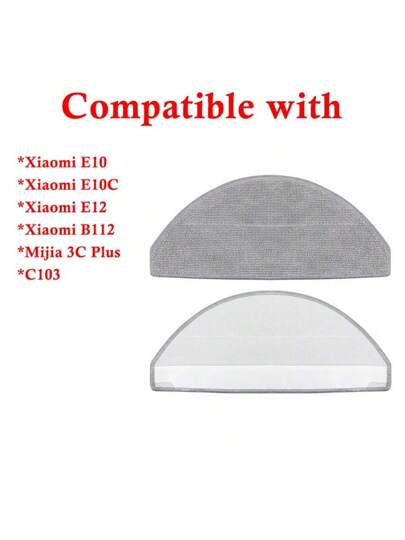 Cloth Mop Pads Xiao Mi E10 E12 B112 C103 3C Enhanced Plus Robot Stofzuiger Cleaner Vloer Attachment Replacement Cloths Accessories view 2