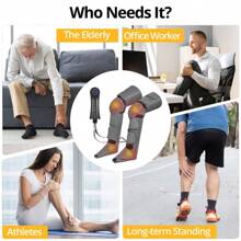 Foot And Leg Massager Air Compression Leg Massager For Circulation With 5 Massage Intensity 3 Modes And Handheld Controller Leg Wraps Massage Boots For Elderly Holiday Gift