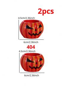 1Pc/1Set Pumpkin Candlestick Desktop Decorative Item, Scented Candle Stand Gift, Halloween Present, Pumpkin Ornaments, Halloween Atmosphere Decoration Props, Desktop Decorations, Halloween Party Decorations, Thanksgiving Candlestick Party, Pumpkin Ornaments, Witch Hat Pumpkin Decorations, Home Decor Halloween Decor Room Decor