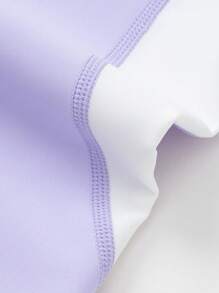 Balabala 青少女夏季高彈性舒適防曬連身泳裝，含泳帽2件套裝