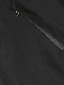 1pc Men's Lightweight Windproof Waterproof Hooded Jacket With Letter Print, Suitable For Casual Outdoor Hiking Camping Workout, Autumn/Winter