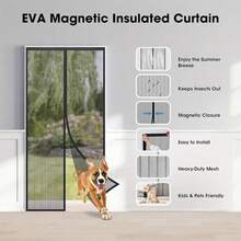 Magnetic Mosquito-Proof Door Curtains, Screens For Doors And Windows, Mosquito-Proof Door Curtains Without Holes, Bedroom Shielding Curtains, Door Curtains In Summer