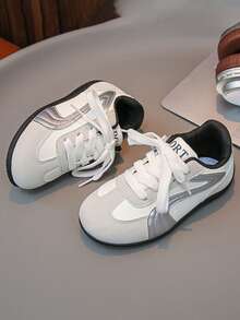 Autumn Retro New Style Sports Shoes Color-Block Breathable Casual Shoes Unisex Student Shoes Lightweight And Non-Slip Shoes