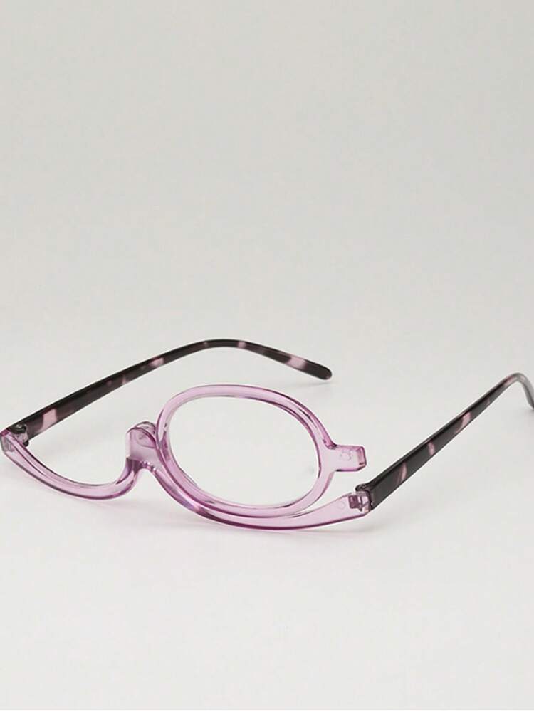 1个旋转化妆镜/折叠镜/通用放大镜（眼镜有特定屈光度，必须选择合适的屈光度。本产品仅为辅助工具，不能像普通眼镜一样使用——它只是一个简单的辅助工具。），赠品，旅行，平价好物，旅行必备 - 紫色 - 查看 16