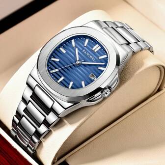 LIGE LIGE Men Watch Top Brand Stainless Steel Watches For Men Sport Date Waterproof Quartz Watches Men Chronograph