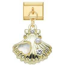 1件金色吊坠模块化DIY手链，包含海星、贝壳、海豚、海龟等海贝元素，都市休闲风格，万圣节和圣诞节必备单品，秋季色调，本土风情，实用时尚，圣诞风格，迷人设计，不锈钢饰品，圣诞装饰，秋季办公室穿搭，派对穿搭指南，圣诞礼物，圣诞家居装饰，优雅黑色风格，复古夏季，优雅服饰 - M291763 M292608 - 查看 5