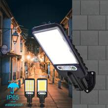 Innovative New 108 COB Solar Lights Outdoor, IP65 Waterproof & Wireless Design,With Convenient Remote Control Design And Eye-Catching Courtyard LED Wall Lights, Suitable For Garden/Patio/Garage/Driveway/Yard/Exterior Wall, Illuminating Every Dark Corner And Protecting You!