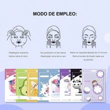 Paquete de 15 mascarillas coreanas faciales gran variedad rejuvenecedoras con múltiples beneficios para tu piel + REGALO 1 mascarilla de labios - Multicolor - Ver 4