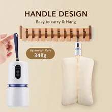 Hailicare Portable Clothes Dryer Small Quiet Clothing Fast-Drying Machine Adjustable Timer Mini Laundry Dryer Foldable Electric Drying Machine With Dry Bag Compact Clothes Dryer For Apartment RV Travel Home Dorms