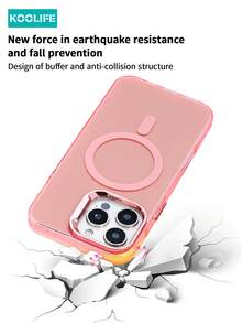 粉色 Koolife 纯色 IMD 钛合金哑光大孔磁吸手机保护壳，电镀镜头边框，防滑防摔防指纹，兼容 17 Pro Max/17/17 Pro/17 Air/16/16 Pro/16 Plus/16 Pro Max/12/12 Pro/12 Pro Max/13/13 Pro/13 Pro Max/14/14 Plus/14 Pro/14 Pro Max/15/15 Pro/15 Plus/15 Pro Max - 粉色 - 查看 6