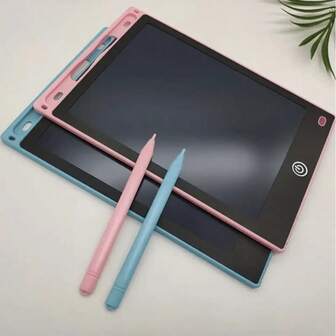 1 pieza/2 piezas/5 piezas Tableta de dibujo a color LCD, Tableta de escritura y dibujo, con lápiz stylus, Pizarra electrónica Montessori, Borrado con un solo clic, Reutilizable