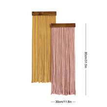 1pc Handmade Bohemian Style Tapestry Wall Hanging, Decorative Wall Blanket For Living Room, Bedroom, Office, Nursery With Tassels, Minimalist Wood Board Background ,Room Decor, Home Decor, Room Stuffs ,Wall Arts, Flags For Room, Tapestry, Wall Tapestry - As Shown In the Figure - View 16