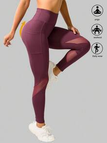 Women Leggings - Red - View 1