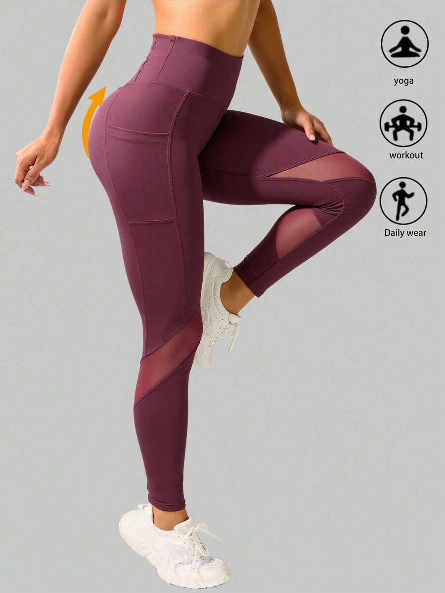 Women Leggings - Red - View 1