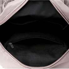 Women's Outdoor Simple Oxford Zipper Backpack Multi-Purpose Travel Bag - Multicolor - View 7