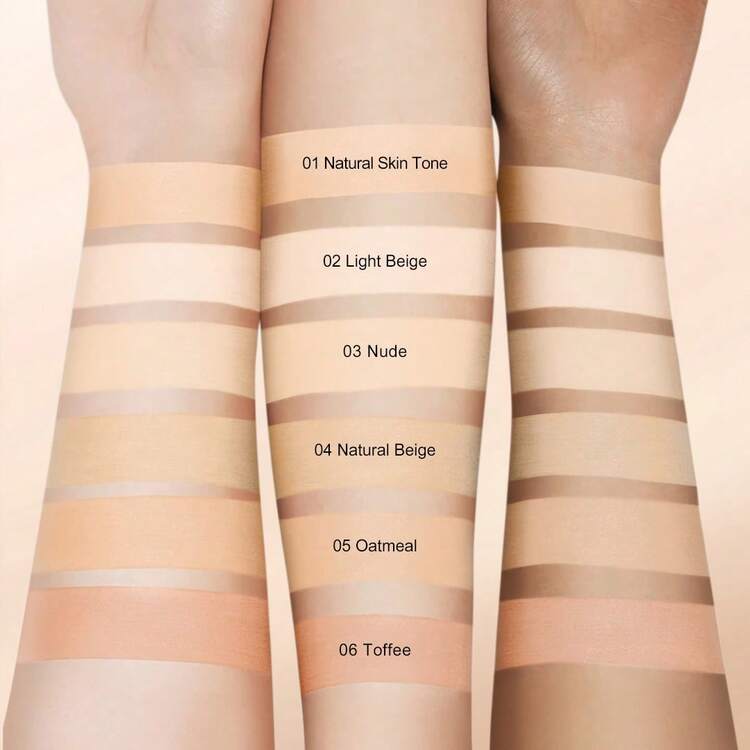 Zeesea 丝滑哑光防晒粉 高倍防晒：彩妆 = 防晒 SPF 25 PA++++ - Natural - 查看 9