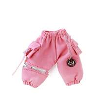 OB11 婴儿服装链条工装裤 适用于 Ob11 1/12 娃娃服装 日常休闲时尚配饰 儿童 DIY 链条工装裤 - 彩色 - 查看 13