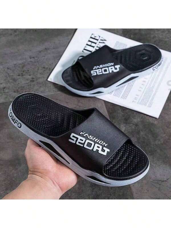 Plus Size Men's Fashion Slippers, Anti-Slip Thick Durable Breathable House Slippers, Outdoor Slippers, Quick Dry, Suitable For Teen Summer Casual, Outdoor Athletic, Vacation Travel, Graduation Gifts, Birthday Dress Accessories