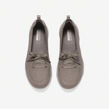 Skechers Women's Breathable Mesh Cushioned Slip-On Walking Sneakers - Taupe - View 5