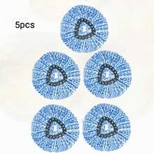 2 đầu lau nhà thay thế tương thích với cây lau nhà O-Cedar/Viled EasyWring Spin Mop - Đầu lau bằng sợi nhỏ có thể giặt được - Đầu lau nhà thay thế dễ dàng vệ sinh, Vệ sinh, Nhà bếp - Xanh và trắng - Xem 11