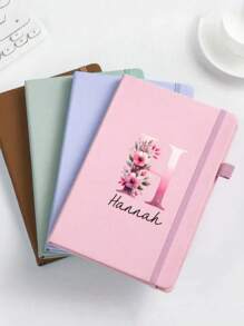 1pc Personalized Journal,Custom Notebook With Name,Customized Journaling Notebooks,Notebooks For Work,Small Notebook,Book Journal,Journals For Writing,Blank Notebook,Multi-Functional,Ornamental,Letter,Stylish,Modern,Colorful,Cute,Adorable,Casual,Custom,Personalised,Unique,Customized,Ideal Gifts For Him,Ideal Gifts For Her, Son, Daughter,Christmas Gift