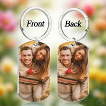 Customized Couple Photo Pendant, Cute Hanging Ornament, Creative Customized Car Keychain, Photo Customized Keychain, Pet Memorial Tag, Wedding Photo, Customized Couple Photo, Birthday Gift For Boyfriend, Birthday Gift For Girlfriend, Christmas Gift, Wedding Anniversary Gift, Valentine's Day Gift,Customized Keychains & Accessories,End Of Summer,Durable,Colorful,Cute,Adorable,Funny,Kawaii,Y2K,Stylish,Unisex,Casual,Custom,Personalized,Unique,Customized,Ideal Gifts For Him,Ideal Gifts For Her,Her,Boyfriend,Girlfriend,Family,Friends