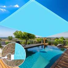 1 pieza Toldo rectangular para sombra - Resistente y de alta calidad con protección UV para patio, jardín, piscina y balcón, disponible en múltiples colores