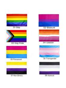 1pc, 3x5 Ft LGBTQ+ Rainbow Flag Gay Progress Pride Banner Flags, Love Is Love Banner, Gay Pride Bisexual Lesbian Pansexual Transgender Non Binary Asexual, Pride Room Decor, Pride Day Party Favor, Pride Day Outdoor Decoration - Multicolor - View 1
