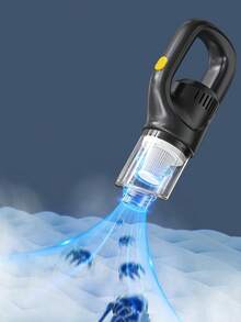 1pc Cordless Handheld Vacuum Cleaner, Wireless Rechargeable, Portable High Suction Vacuum Cleaner, Car Vacuum Cleaner, High Cleaning Efficiency, USB Charging Design, Portable 2-In-1 Home Use - Multicolor - View 3