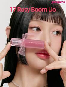 Peripera Son bóng K-Beauty Water Bare Tint, Son bóng dạng nước như gương, Son bóng dạng thủy tinh, Làm đầy môi, Dưỡng ẩm tự nhiên, Nhẹ, Tăng cường độ bóng lâu trôi, Thoải mái, Không dính, Có thể đắp mặt nạ, Không có màng trắng, K-Beauty, Trang điểm Hàn Quốc - #17 Rosy Boom Up - Xem 2