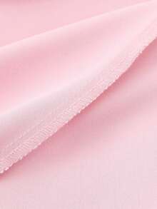 DEEKA New Sexy V-Neck Satin Slip Backless Dress, Elegant Party Cocktail Gown - Baby Pink - View 10