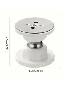 3 件装磁性门挡，适用于墙壁和地板安装的门挡，用于门底部的门挡，门挡保持门打开，无需钻孔门挡，带 3D 胶带 - 彩色 - 查看 9