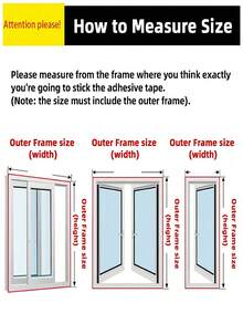 1pc Heat Insulation Blackout Curtain, Winter Windproof Thermal Curtain, Soundproof Insulating Curtain, Summer Bathroom Kitchen Bedroom UV Protection Sunshade, Seal Window, Blackout Soundproof, Easy Installation With Hook And Loop No Drilling Required - Black and White - View 11