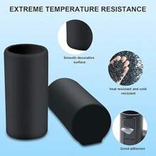 1pc Car Lipstick Holder - Portable Silicone Small Item Storage Rack, Black, Suitable For Cosmetics And Accessories, Storage Organizer